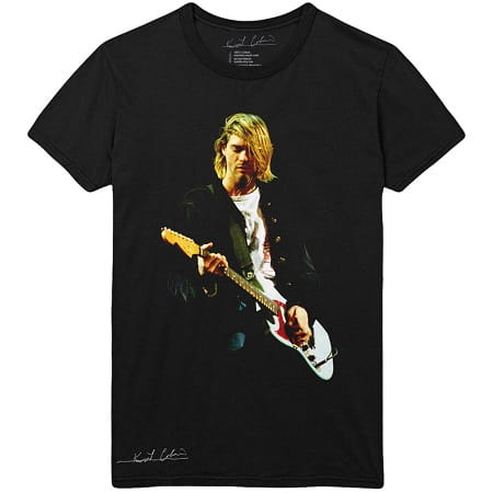 Tričko Kurt Cobain - Guitar photo colour XXL