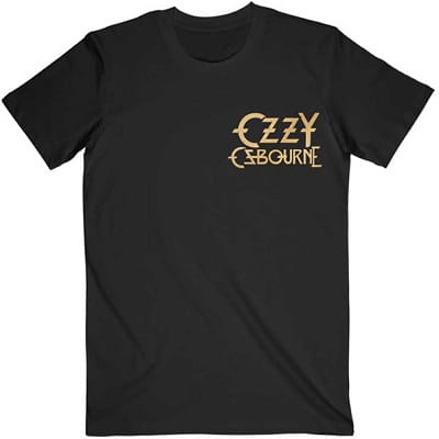 Tričko Ozzy Osbourne - No.9 GOLD S