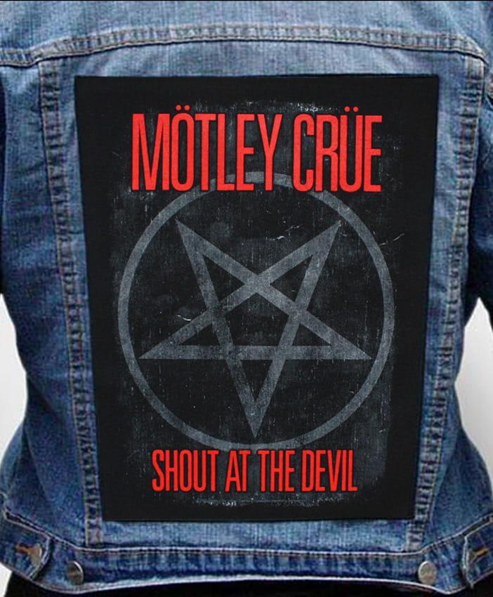 Nášivka na bundu Motley Crue - Shout At The Devil