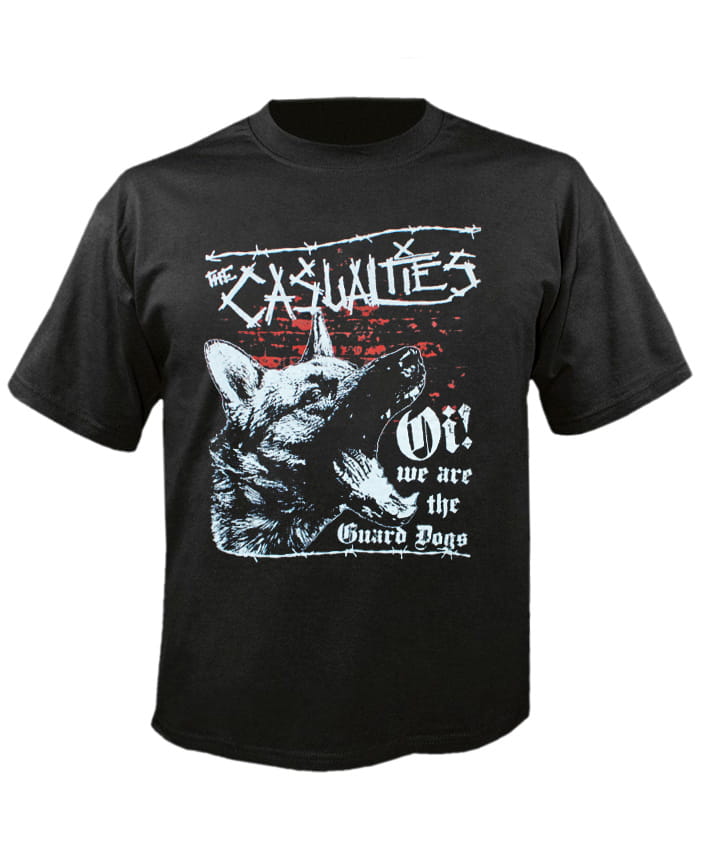 Tričko THE CASUALTIES - We Are The Guard Dogs XL