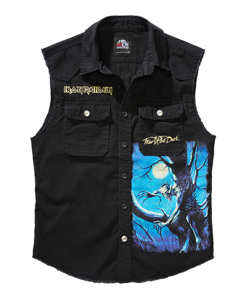 Košile bez rukávů Iron Maiden - Fear Of The Dark XXL