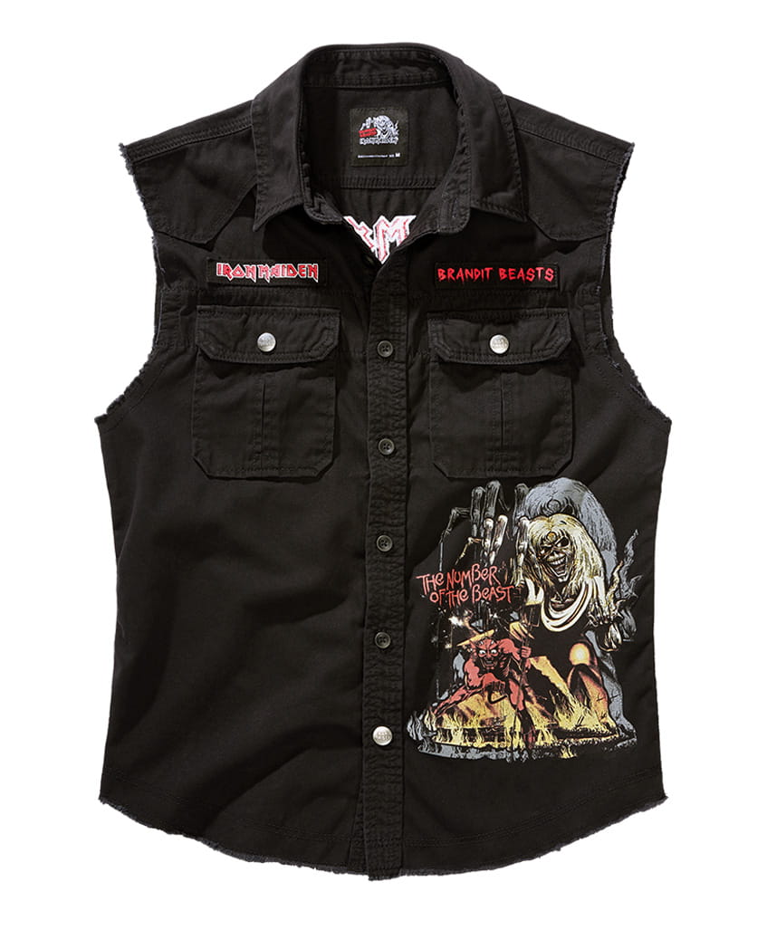 Košile bez rukávů Iron Maiden - The Number Of The Beast 3XL