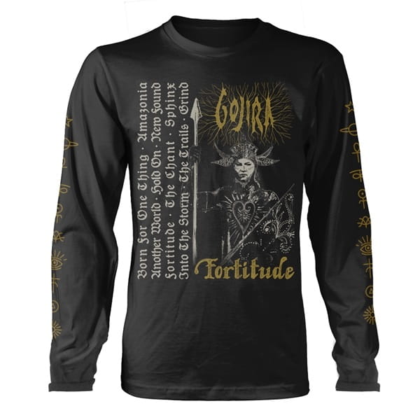 Tričko s dlouhým rukávem Gojira - Fortitude Impo L