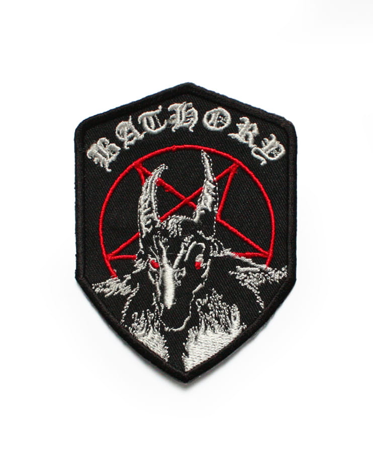 Nášivka - nažehlovačka Bathory - Goat Shield