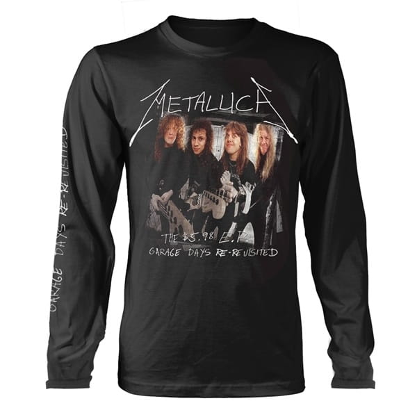 Tričko s dlouhým rukávem Metallica - Garage Cover M