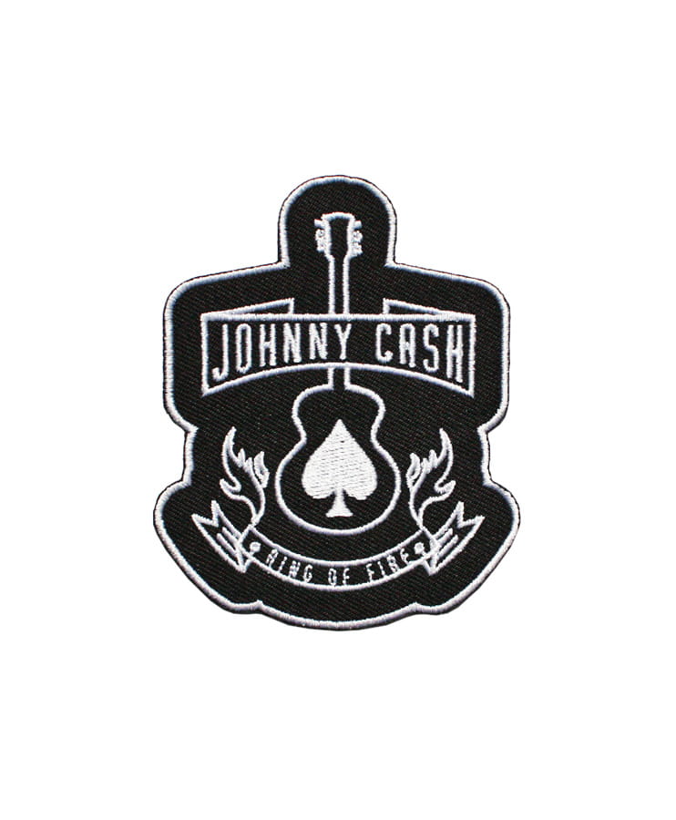 Nášivka - Nažehlovačka Johnny Cash - Guitar