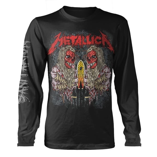 Tričko s dlouhým rukávem Metallica - Sanitarium M
