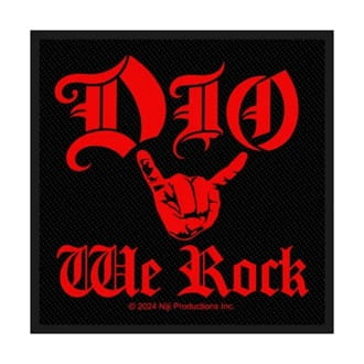 Nášivka Dio - We Rock