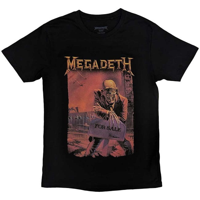 Tričko Megadeth - Peace Sells - ALBUM COVER S