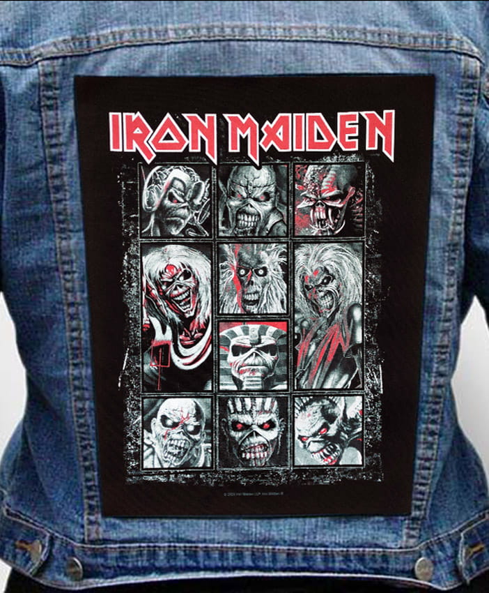 Nášivka na bundu Iron Maiden - 10 Eddies