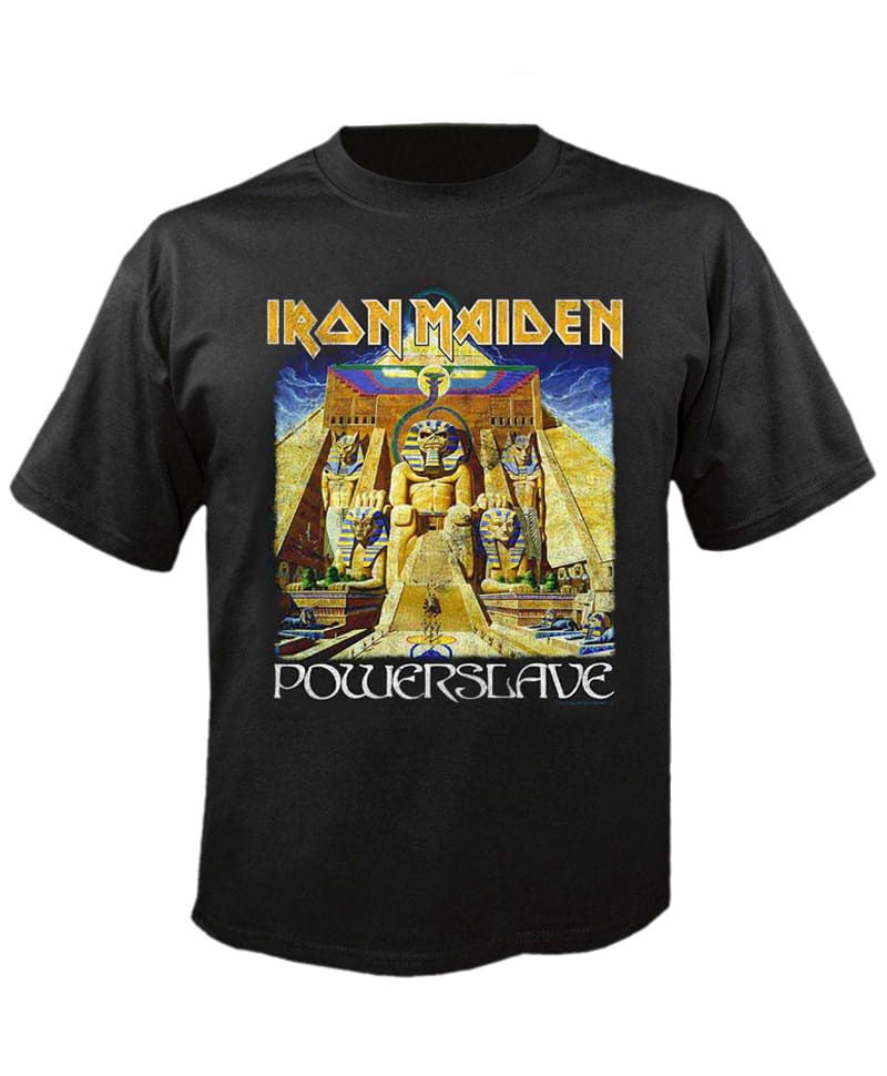 Tričko Iron Maiden - Powerslave World Slavery Tour XL