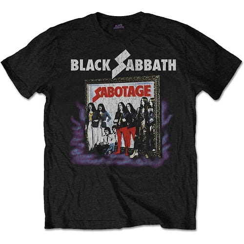 Tričko BLACK SABBATH - Vintage Sabotage XXL