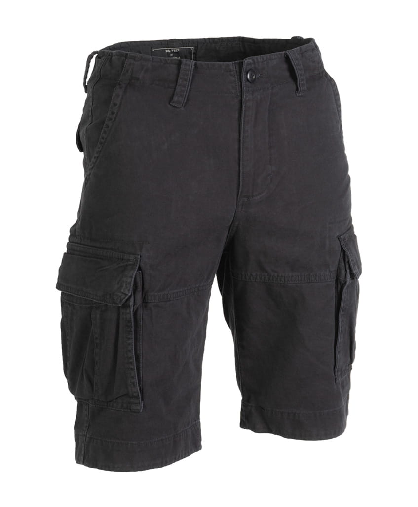 Kalhoty krátké Vintage Shorts Prewash Black / Černé L