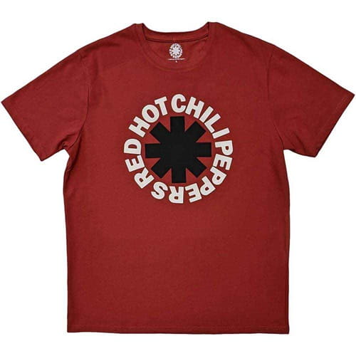 Tričko Red Hot Chili Peppers - Asterisk Logo - červené XL