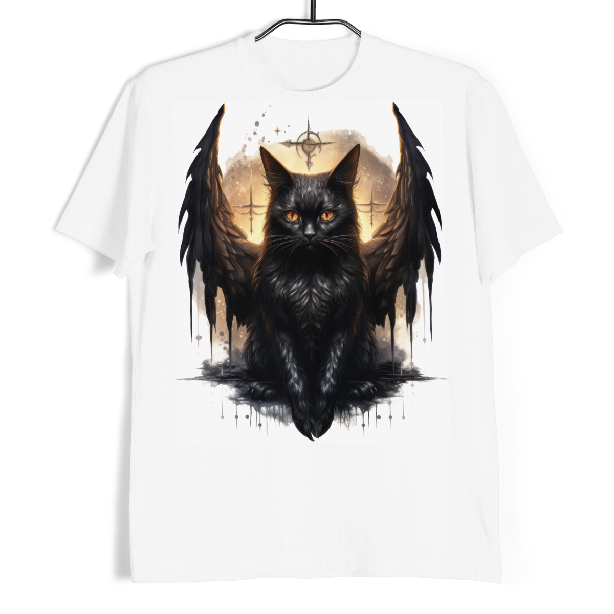Tričko - Mystic Winged Cat XL