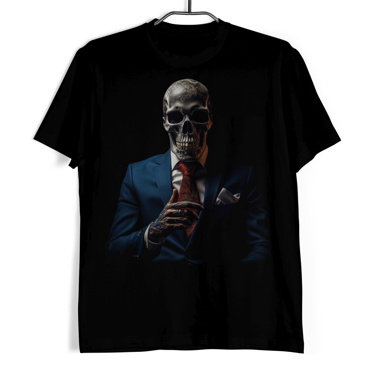 Tričko s lebkou - Elegance smrti XXL