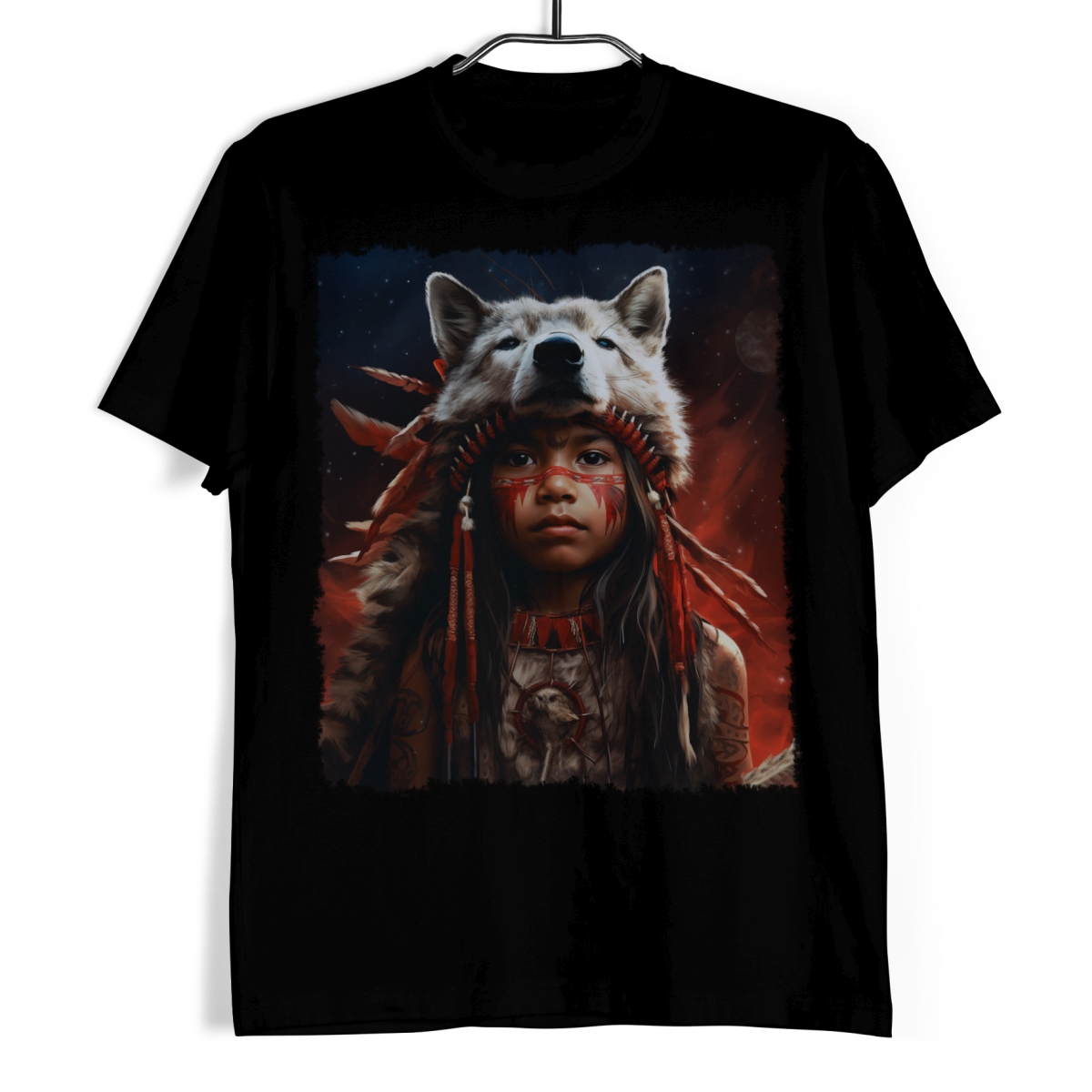 Tričko - Duch vlka XL