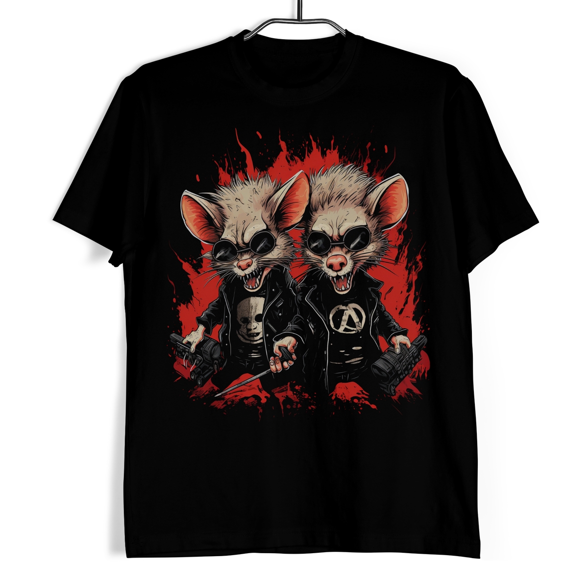 Tričko - Anarchistické krysy L