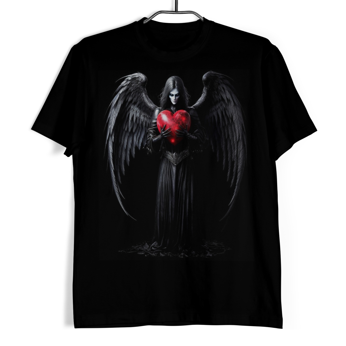 Tričko s lebkou - Srdce temnoty XXL
